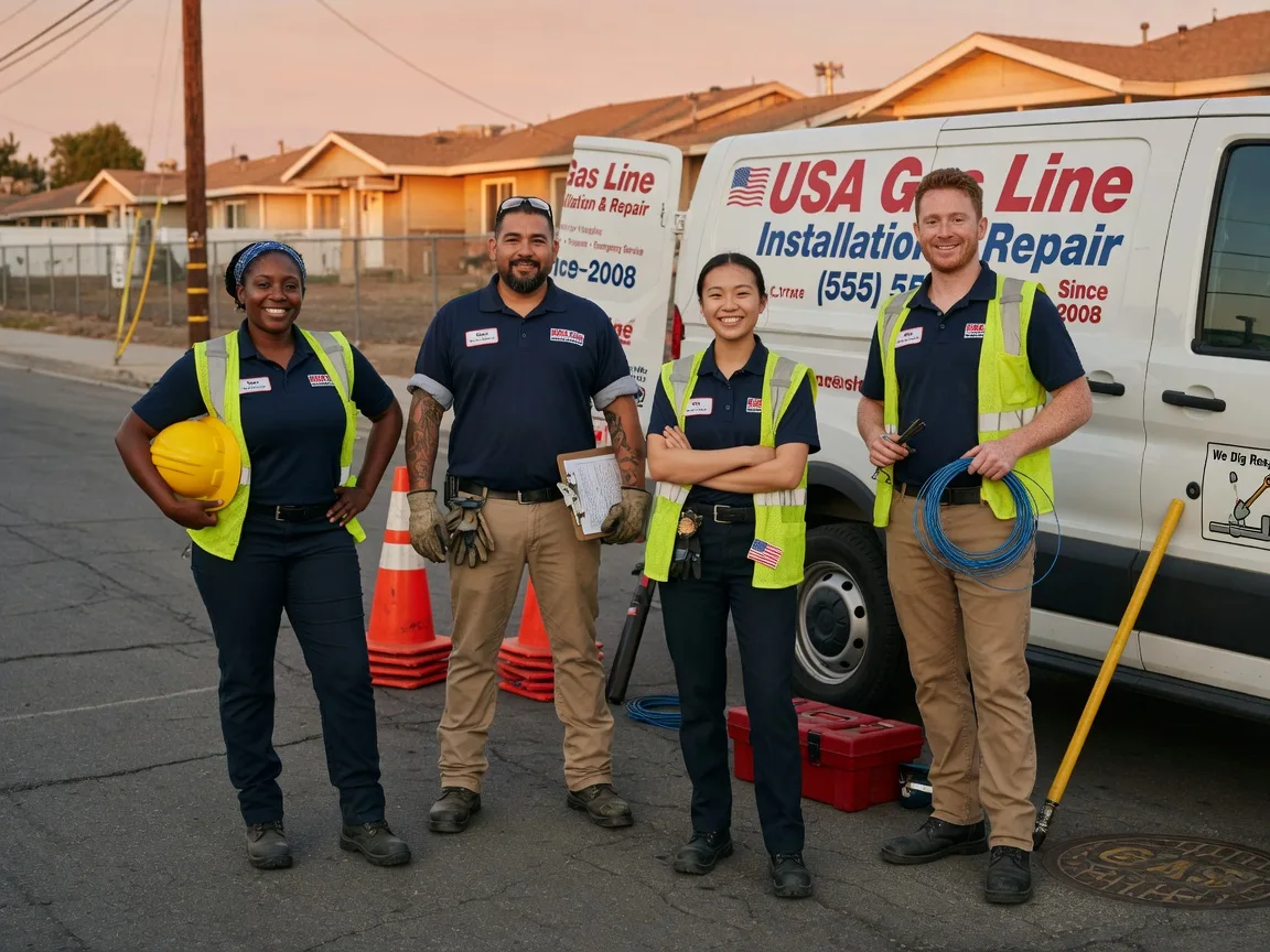 Gas Line Installation company in Ypsilanti, ND